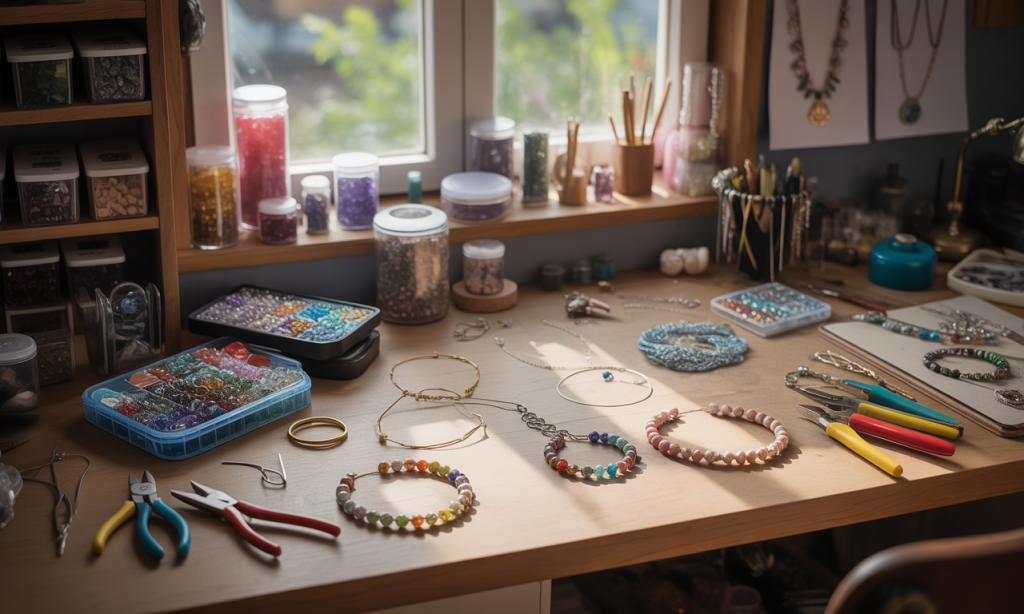 Comment fabriquer des bijoux artisanaux à la maison ? 8 découvrez notre guide complet pour apprendre à fabriquer des bijoux artisanaux à la maison. explorez des techniques simples et créatives, des matériaux adaptés et des conseils pratiques pour créer des pièces uniques qui reflètent votre style. que vous soyez débutant ou amateur, laissez libre cours à votre créativité et réalisez de magnifiques créations à offrir ou à porter.