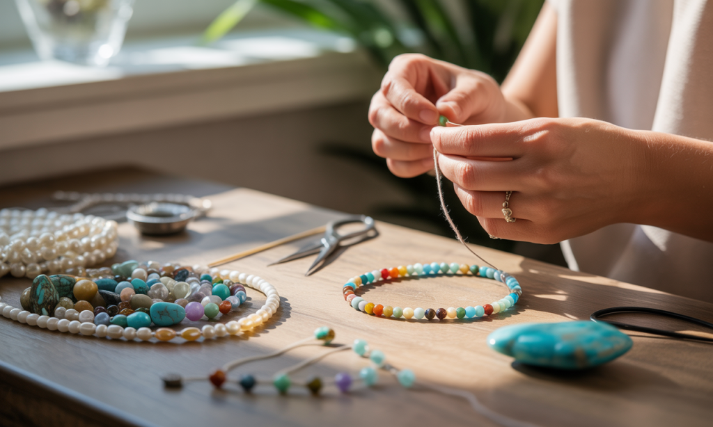 Fabriquer un collier en perles naturelles 4 apprenez à fabriquer un collier en perles naturelles avec notre guide étape par étape. découvrez les techniques, les matériaux et les astuces pour créer un bijou unique qui mettra en valeur votre style.