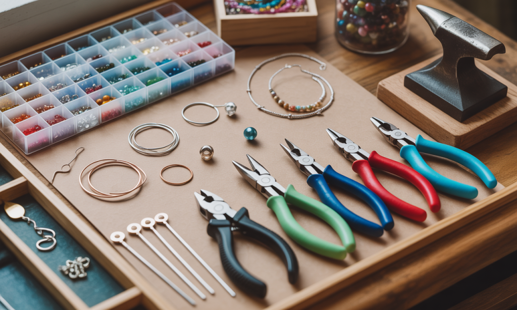 Les outils de base pour débuter le DIY bijoux 5 découvrez les essentiels du diy bijoux pour démarrer votre aventure créative. cet article vous présente les outils de base indispensables pour concevoir vos propres créations, que vous soyez novice ou passionné. apprenez à transformer vos idées en réalité avec des conseils pratiques et des astuces d'experts.