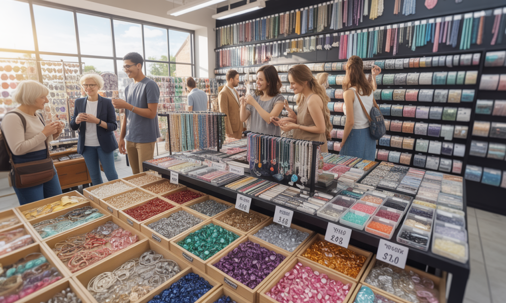 Où trouver ses fournitures pour bijoux à petits prix ? 27 découvrez où dénicher des fournitures pour bijoux à petits prix ! profitez de conseils pratiques et de bonnes adresses pour acheter des perles, fils, et accessoires au meilleur tarif. transformez vos idées créatives en réalité sans exploser votre budget.