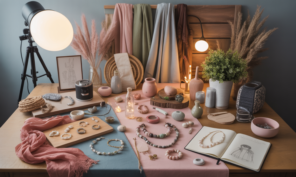 Comment photographier ses créations pour Etsy ou Instagram ? 19 découvrez les meilleures astuces pour photographier vos créations afin de les mettre en valeur sur etsy ou instagram. apprenez à maîtriser la lumière, le cadrage et le style visuel pour attirer l'attention et augmenter vos ventes.