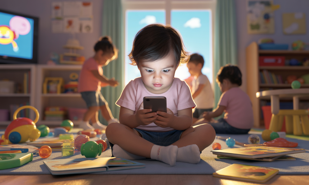 découvrez comment l'utilisation excessive des téléphones portables peut influencer le retard du développement linguistique chez les enfants et explorez des conseils pour prévenir ces effets négatifs.