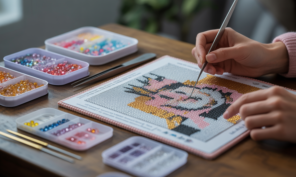 Broderie diamant : guide complet pour débuter facilement 9 découvrez notre guide complet pour débuter facilement la broderie diamant, avec des conseils pratiques, astuces et étapes simples pour créer de magnifiques œuvres scintillantes.