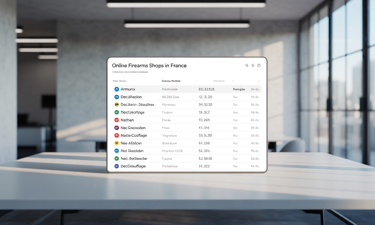 découvrez notre guide complet pour bien choisir votre armurerie en ligne, avec des conseils pratiques pour trouver des équipements fiables et adaptés à vos besoins.