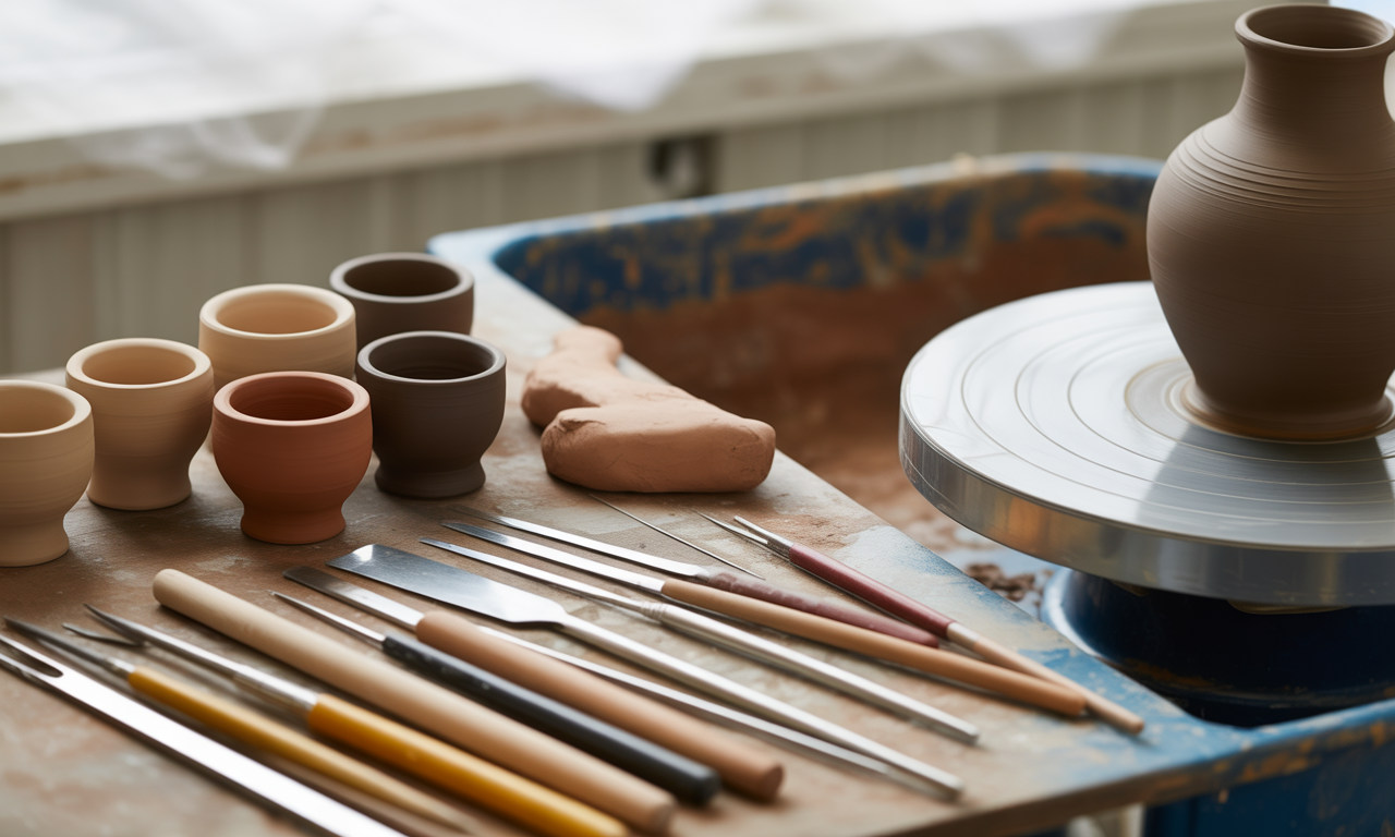 découvrez comment débuter facilement la céramique chez vous avec un kit poterie complet, idéal pour les amateurs souhaitant apprendre l'art de la poterie à domicile.