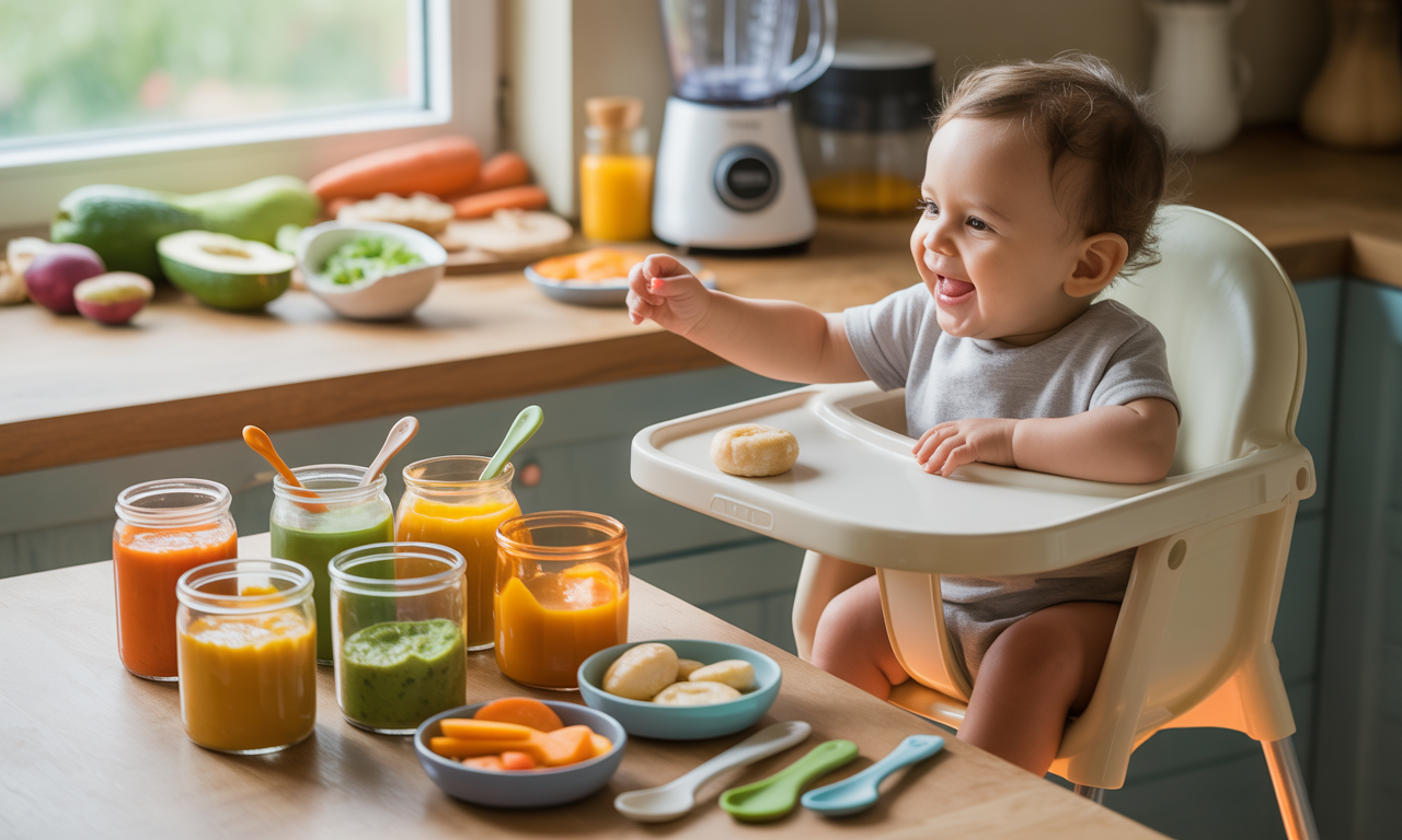découvrez des idées de recettes saines et faciles pour assurer une alimentation autonome et équilibrée à votre bébé, tout en favorisant son autonomie alimentaire.